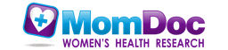 MomDoc Women's Health Research Logo